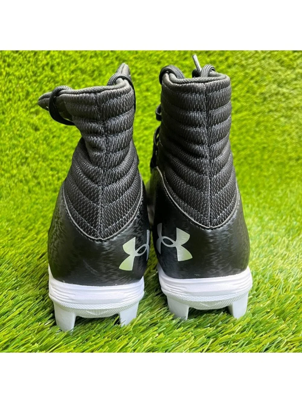 Under Armour Highlight Franchise RM 2.0 Mens Size 10.5‎ Black Football Cleats